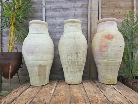 Large Rustic Mediterranean Terracotta Pot Roman Greek Urn Garden Planter Amphora