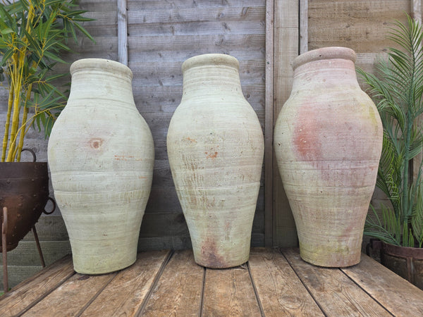 Large Rustic Mediterranean Terracotta Pot Roman Greek Urn Garden Planter Amphora