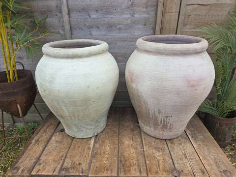 Large Rustic Mediterranean Terracotta Olive Tree Garden Plant Pot Planter Urn