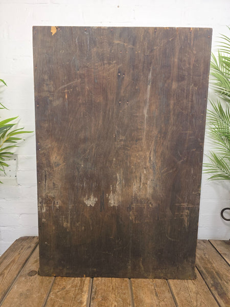 Antique Victorian Wooden Bank Of  Drawers Industrial Engineers Workshop Tools