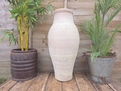 Rustic Mediterranean Terracotta Pot Roman Greek Urn Garden Planter Amphora