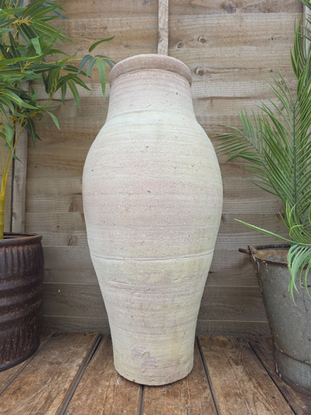 Rustic Mediterranean Terracotta Pot Roman Greek Urn Garden Planter Amphora