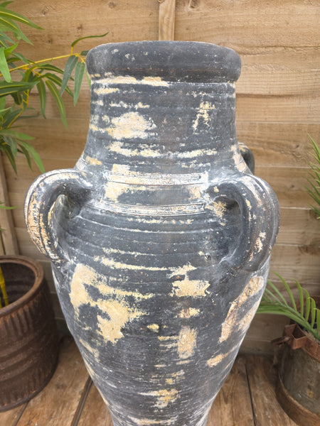 Large Rustic Mediterranean Terracotta Pot Roman Greek Urn Garden Planter Amphora