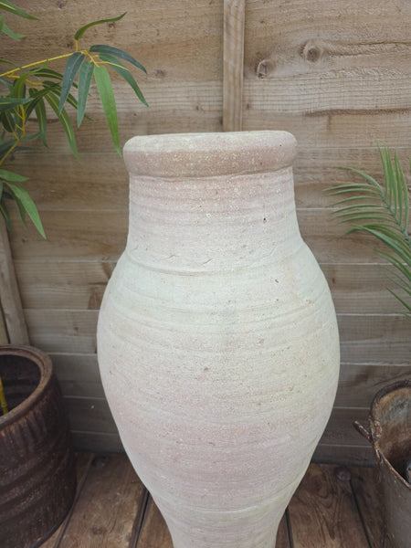 Rustic Mediterranean Terracotta Pot Roman Greek Urn Garden Planter Amphora