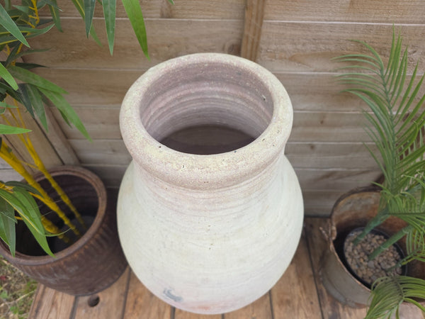 Rustic Mediterranean Terracotta Pot Roman Greek Urn Garden Planter Amphora
