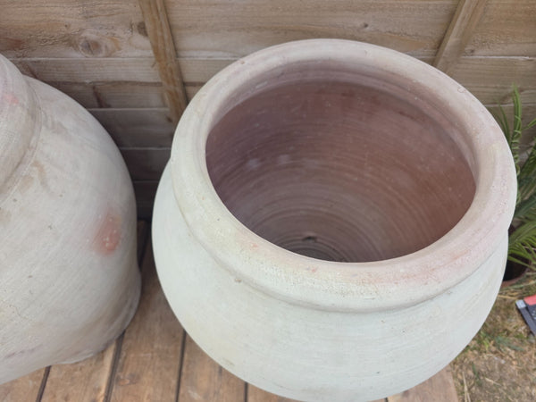 Large Rustic Mediterranean Terracotta Olive Tree Garden Plant Pot Planter Urn