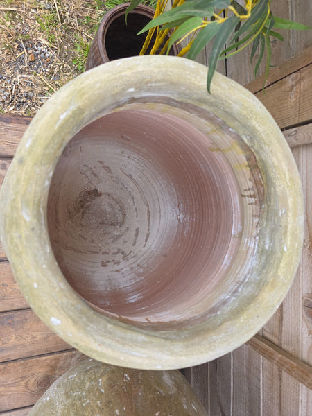 Large Rustic Mediterranean Terracotta Olive Tree Garden Plant Pot Planter Urn