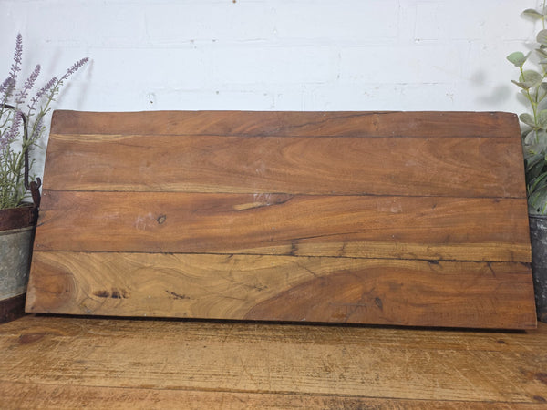 Vintage Indian Teak Wooden Print Printers Tray Wall Collectibles Display Shelf