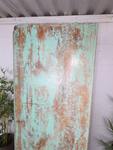 Vintage Reclaimed  Indian Solid Wooden Kitchen Cabinet Cupboard Armoire Wardrobe