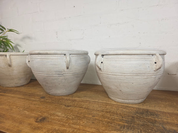 Rustic Hand Made Terracotta Clay Urn Planter Plant Pot