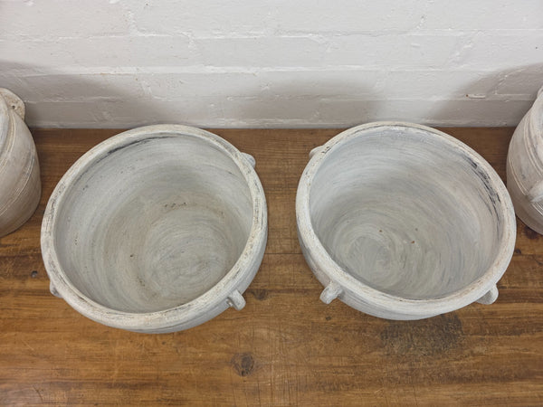 Rustic Hand Made Terracotta Clay Urn Planter Plant Pot