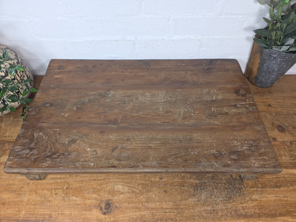 Old Vintage Rustic Wabi Sabi Primitive Indian Wooden Chopping Serving Pata Board