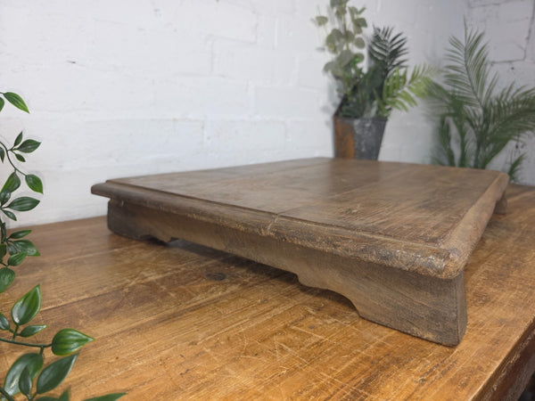 Old Vintage Rustic Wabi Sabi Primitive Indian Wooden Chopping Serving Pata Board