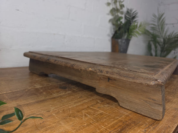Old Vintage Rustic Wabi Sabi Primitive Indian Wooden Chopping Serving Pata Board