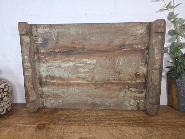 Old Vintage Rustic Wabi Sabi Primitive Indian Wooden Chopping Serving Pata Board