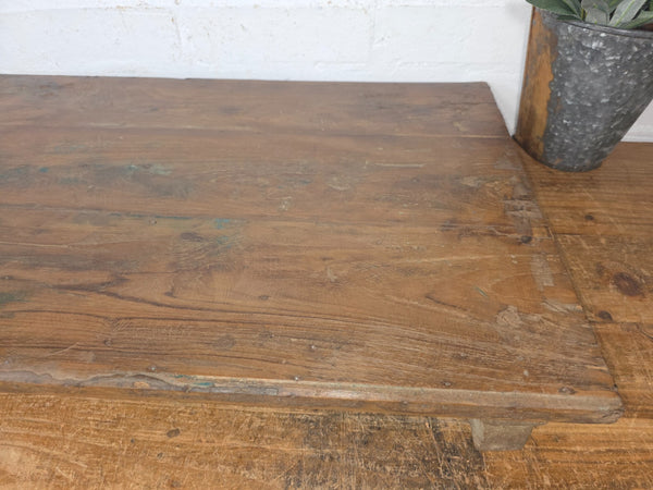 Old Vintage Rustic Wabi Sabi Primitive Indian Wooden Chopping Serving Pata Board
