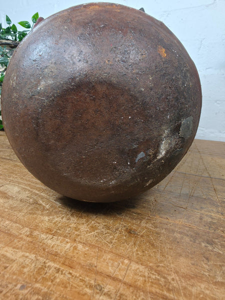 Vintage Rustic industrial Metal Fire Bucket Garden Planter Tub Hanging Basket