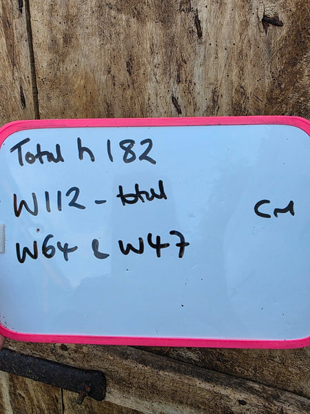 Antique 19th Century French Rustic Large Wooden Barn Chateau Shutters Doors