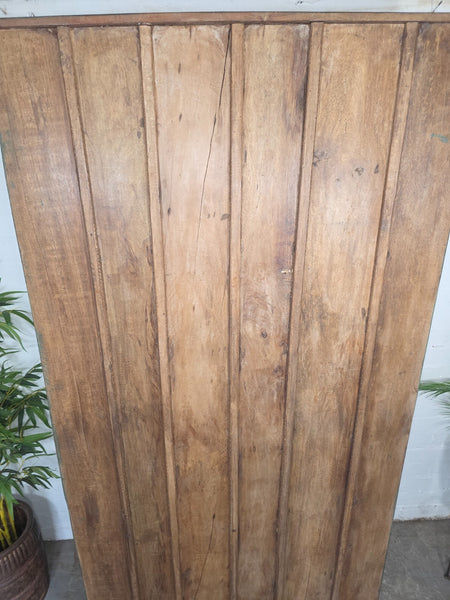Vintage Reclaimed Indian Solid Wooden Kitchen Drinks Cabinet Cupboard Armoire