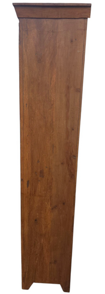Vintage Reclaimed Indian Solid Wooden Armoire Linen Cupboard Wardrobe