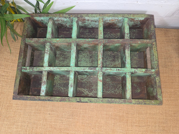 Vintage Original Wooden Soda Drinks Advertising Crate Wall Display Shelf