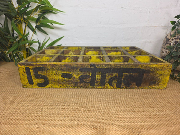 Vintage Original Wooden Soda Drinks Advertising Crate Wall Display Shelf