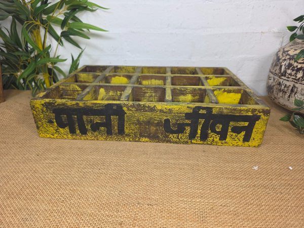 Vintage Original Wooden Soda Drinks Advertising Crate Wall Display Shelf
