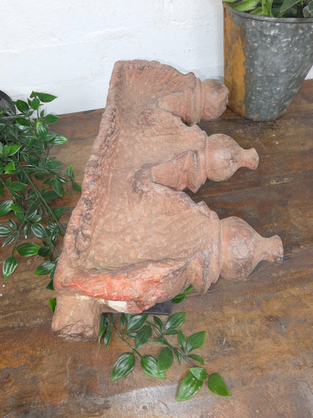 Very Old Indian Antique Carved Stone Oil Lamp Diya