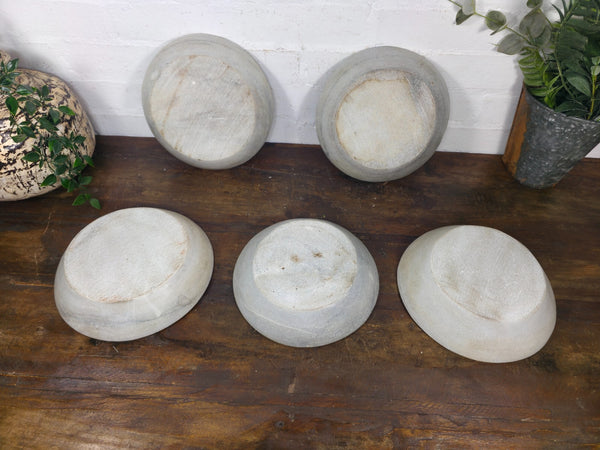 Rustic Wabi Sabi Solid Marble Stone Dish Plate Bowl