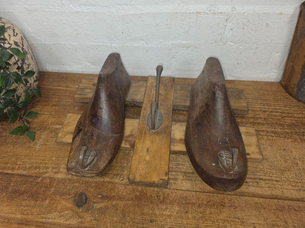 Reclaimed Rustic Hand Made Cobblers Shoe Last Coat Hooks
