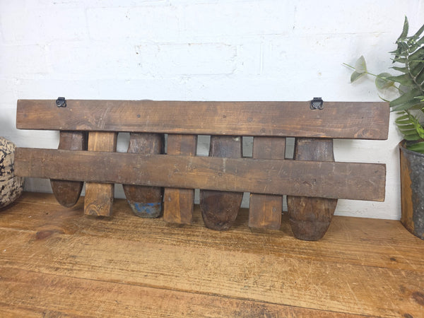 Reclaimed Rustic Hand Made Cobblers Shoe Last Coat Hooks