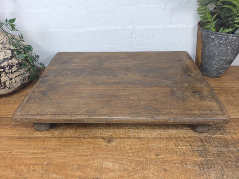 Old Vintage Rustic Wabi Sabi Primitive Indian Wooden Chopping Serving Pata Board