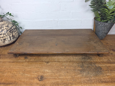 Old Vintage Rustic Wabi Sabi Primitive Indian Wooden Chopping Serving Pata Board