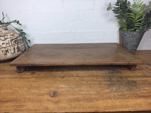 Old Vintage Rustic Wabi Sabi Primitive Indian Wooden Chopping Serving Pata Board