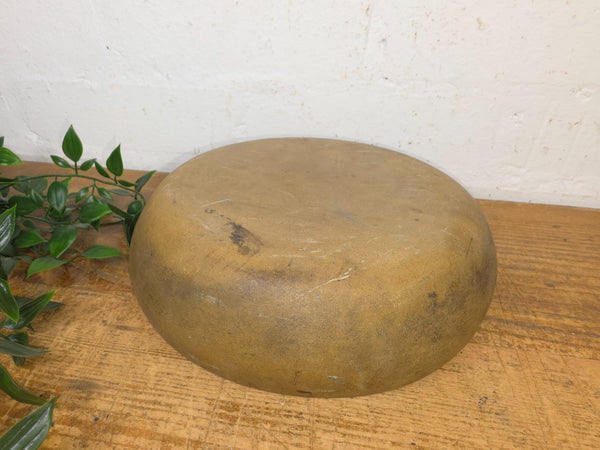 Rustic Wabi Sabi Antique Hand Carved Solid Stone Bowl Dish