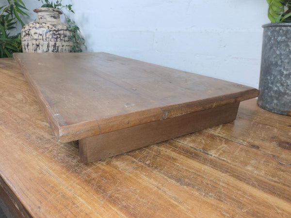 Old Vintage Rustic Wabi Sabi Primitive Indian Wooden Chopping Serving Pata Board
