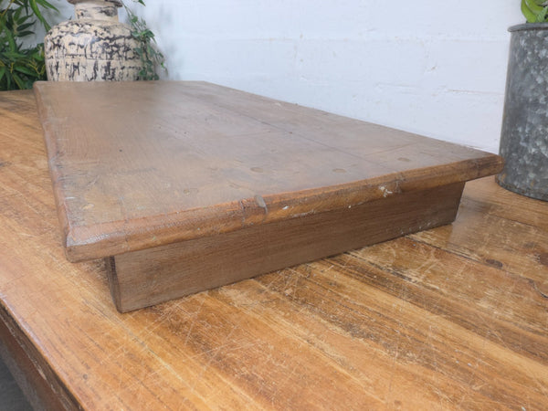 Old Vintage Rustic Wabi Sabi Primitive Indian Wooden Chopping Serving Pata Board