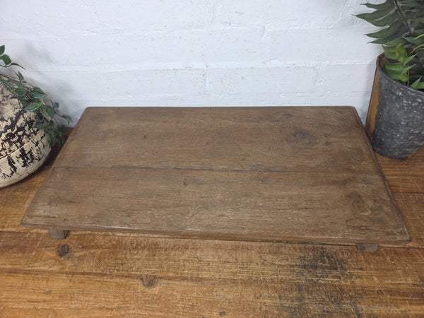 Old Vintage Rustic Wabi Sabi Primitive Indian Wooden Chopping Serving Pata Board