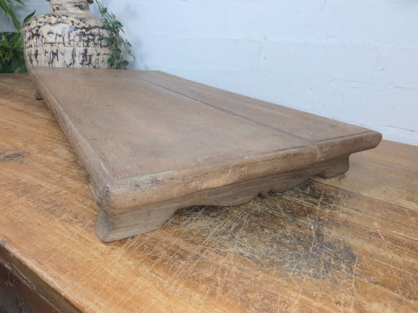 Old Vintage Rustic Wabi Sabi Primitive Indian Wooden Chopping Serving Pata Board