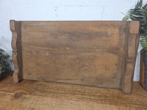 Old Vintage Rustic Wabi Sabi Primitive Indian Wooden Chopping Serving Pata Board