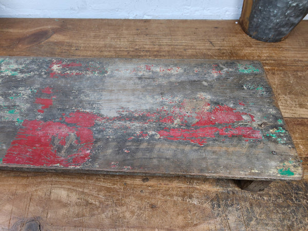 Old Vintage Rustic Wabi Sabi Primitive Indian Wooden Chopping Serving Pata Board