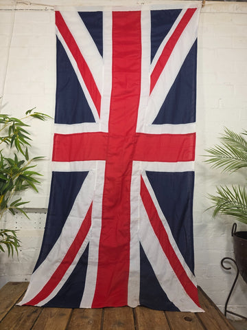 Vintage Stitched Panneled Union Jack England Flag 108 x 90 cm