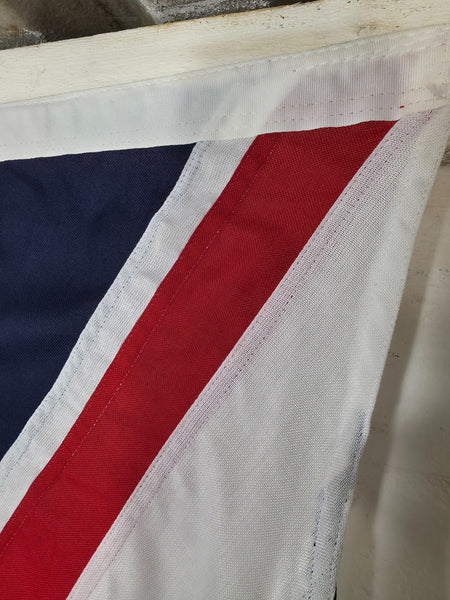 Vintage Stitched Panneled Union Jack England Flag 108 x 90 cm