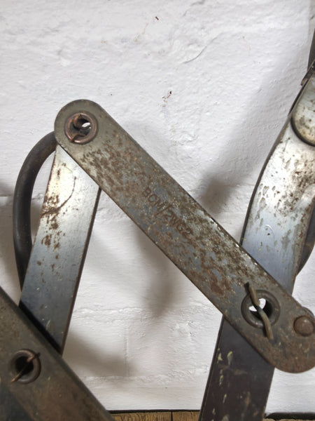 Vintage Industrial Antique Walligraph Scissor Wall Lamp Light