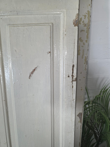 Vintage French Wooden Pine Bi Folding Window Door Shutters Screen Room Divider