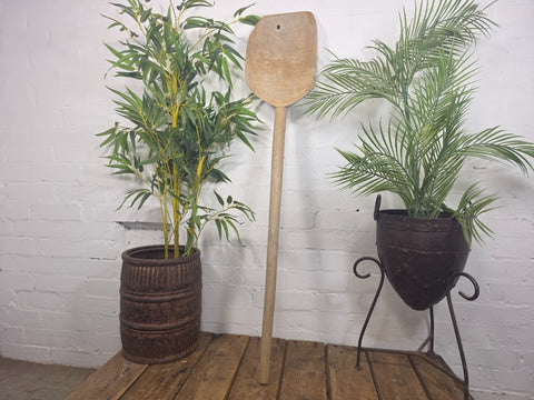 Vintage Rustic Wabi Sabi French European Wooden Bakers Paddle Kitchen Decor
