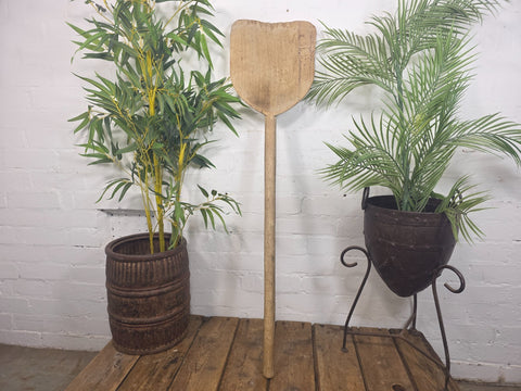 Vintage Rustic Wabi Sabi French European Wooden Bakers Paddle Kitchen Decor