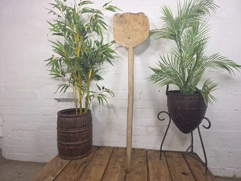 Vintage Rustic Wabi Sabi French European Wooden Bakers Paddle Kitchen Decor