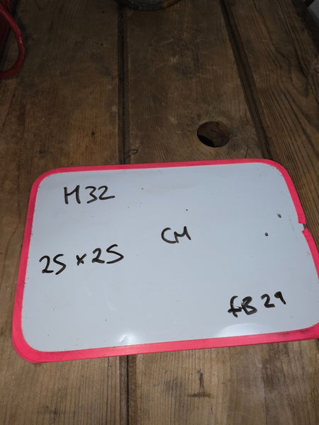 Vintage Rustic industrial Metal Fire Bucket Garden Planter Tub Hanging Basket