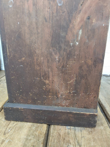 Antique Wooden Miniature Engineers Watchmakers Chest of Drawers Tool Box